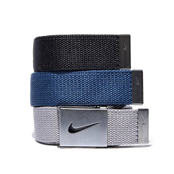 Nike Other - Men's Nike 3 Pack 38 mm Webbed Belts